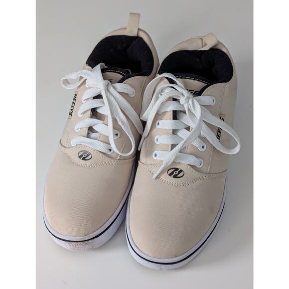 Heelys Propel 2.0 Tan Canvas Skate Shoes Youth Size 5 / Women's 7 - Picture 2 of 8
